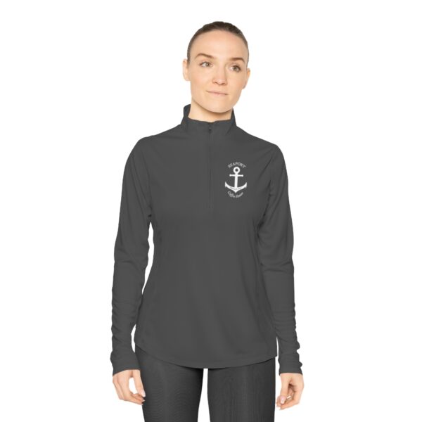 Ladies Quarter-Zip Pullover - Image 5