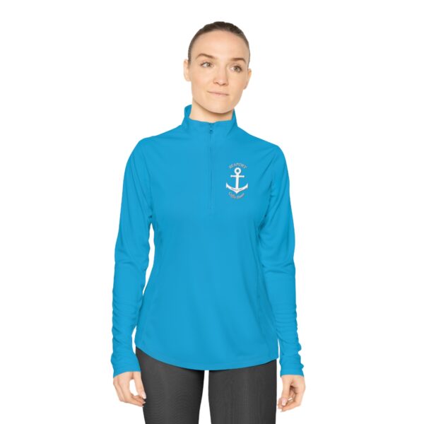 Ladies Quarter-Zip Pullover - Image 10